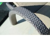 Шезлонг-лежак плетеный с матрасом Skyline Design Imperial металл, искусственный ротанг серый, бежевый Фото 2