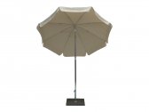Зонт садовый с поворотной рамой Maffei Novara сталь, полиэстер белый Фото 4