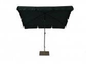 Зонт садовый с поворотной рамой Maffei Novara сталь, полиэстер зеленый Фото 7