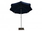 Зонт садовый с поворотной рамой Maffei Borgo сталь, полиэстер синий Фото 5