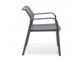 Кресло пластиковое PEDRALI Ara Lounge стеклопластик темно-серый Фото 5