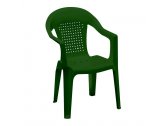 Кресло пластиковое SCAB GIARDINO Penelope medium back пластик зеленый Фото 1