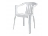 Кресло пластиковое SCAB GIARDINO Giada пластик белый Фото 1