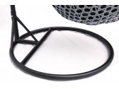 Кресло плетеное подвесное KVIMOL КМ-1011 сталь, искусственный ротанг серый Фото 9