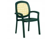 Пластиковое кресло Nardi Sistina пластик зеленый, бежевый Фото 1