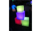 Куб пластиковый светящийся LED Piazza полиэтилен белый Фото 4