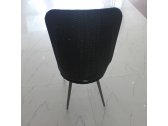 Комплект плетеной мебели KVIMOL КМ-0203 алюминий, искусственный ротанг черный, светло-бежевый Фото 4
