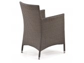 Кресло плетеное Afina Y189B Brown искусственный ротанг, сталь коричневый Фото 2