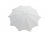 Зонт садовый с поворотной рамой Maffei Bea сталь, полиэстер белый Фото 4