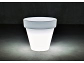 Кашпо пластиковое светящееся с контейнером Serralunga Vas-Two полиэтилен Фото 1