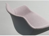 Кресло с обивкой Gaber More NA металл, pu-flex, ткань Фото 5
