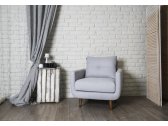 Мягкое кресло 4SIS INDOOR эвкалипт, сосна, МДФ, дуб, ткань серый Фото 4