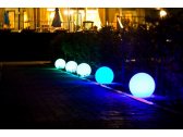 Шар пластиковый светящийся LED Minge полиэтилен белый Фото 7