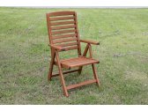 Кресло деревянное складное Azzura Solberga сосна капучино Фото 3