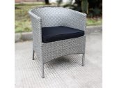Комплект плетеной мебели KVIMOL КМ-0043 металл, искусственный ротанг серый Фото 7
