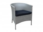 Комплект плетеной мебели KVIMOL КМ-0043 металл, искусственный ротанг серый Фото 3