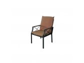 Комплект мебели KVIMOL КМ-0313 сталь, искусственный ротанг коричневый Фото 3