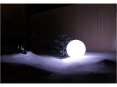 Шар пластиковый светящийся LED Minge полиэтилен белый Фото 2