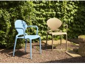 Кресло пластиковое Scab Design Gio технополимер голубой Фото 3