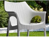 Кресло пластиковое Scab Design Olimpia Trend алюминий, полипропилен лен Фото 3