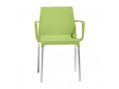 Кресло пластиковое Scab Design Chloe Mon Amour алюминий, технополимер зеленый Фото 1
