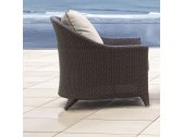 Кресло плетеное с подушками Skyline Design Malta алюминий, искусственный ротанг, sunbrella мокка, бежевый Фото 8