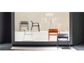 Кресло пластиковое PEDRALI Ara Lounge стеклопластик темно-серый Фото 11