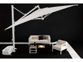 Кресло металлическое с подушками Giardino Di Legno Lui & Lei алюминий, акрил белый Фото 4