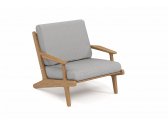 Кресло деревянное SEALINE тик, ткань для улицы светлое дерево Фото 6