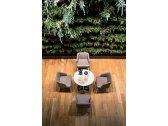 Деревянное мягкое обеденное кресло Varaschin ясень, ткань Фото 4
