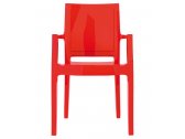 Кресло пластиковое Siesta Contract Arthur технополимер PA6 нейлон красный Фото 9