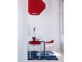 Кресло пластиковое Siesta Contract Carmen стеклопластик, поликарбонат белый, красный Фото 6