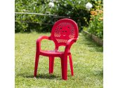Кресло пластиковое детское Siesta Garden Panda пластик красный Фото 4