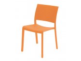 Стул пластиковый Resol Fiona chair  стеклопластик оранжевый Фото 1