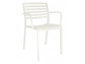 Кресло пластиковое Resol Lama armchair стеклопластик белый Фото 1