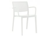 Кресло пластиковое Resol Trama armchair стеклопластик белый Фото 1