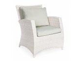 Кресло плетеное с подушками Garden Relax Antalys алюминий, акриловая нить белый Фото 1