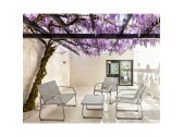 Лаунж-набор мебели Garden Relax Axten сталь/текстилен серый Фото 4