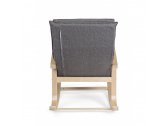 Кресло-качалка Garden Relax Ginevra гнутоклееная береза натуральный, серый Фото 3