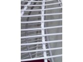 Кресло плетеное подвесное KVIMOL КМ-0021 сталь, искусственный ротанг белый Фото 5
