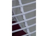 Кресло плетеное подвесное KVIMOL КМ-0021 сталь, искусственный ротанг серый Фото 4