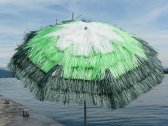 Зонт садовый с соломкой Maffei Tulum сталь, рафия Фото 18