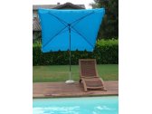 Зонт садовый с поворотной рамой Maffei Allegro сталь, TexMa бирюзовый Фото 6