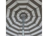 Зонт садовый с поворотной рамой Maffei Venezia сталь, хлопок белый, серый Фото 2