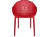 Кресло пластиковое Siesta Contract Sky стеклопластик, полипропилен красный Фото 5