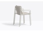 Кресло металлическое PEDRALI Tribeca сталь, роуп белый Фото 9