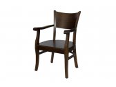 Кресло деревянное мягкое Россия Эпсилон бук, ткань Фото 7
