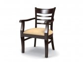 Кресло деревянное мягкое Россия Дзета бук, ткань Фото 3
