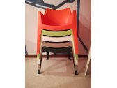Кресло пластиковое Scab Design Coccolona технополимер зеленый Фото 4
