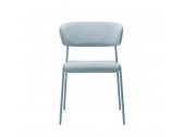 Кресло с обивкой Scab Design Lisa Waterproof сталь, дерево, влагозащитная ткань голубой Фото 5